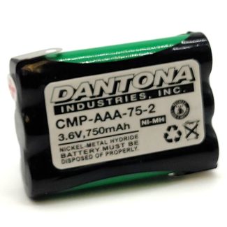 Dantona CMP-AAA-75-2 NiMH Battery 3.6V 750mAh