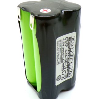 Dantona CMP-43A-36-10 NiMH Battery 4.8V 3600mAh