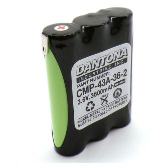 Dantona CMP-43A-36-2 NiMH Battery 3.6V 3600mAh