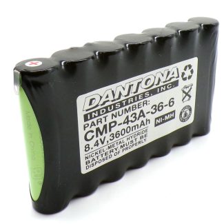 Dantona CMP-43A-36-6 NiMH Battery 8.4V 3600mAh