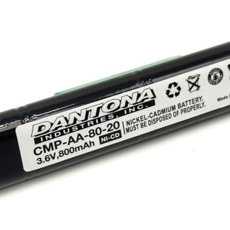 Dantona CMP-AA-80-20 Nicad Battery 9.6V 800mAh