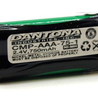 Dantona CMP-AAA-75-1 NiMH Battery 2.4V 750mAh