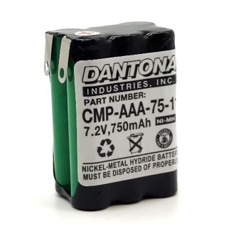 Dantona CMP-AAA-75-10 NiMH Battery 4.8V 750mAh