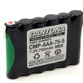 Dantona CMP-AAA-75-5 NiMH Battery 7.2V 750mAh