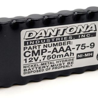 Dantona CMP-AAA-75-9 NiMH Battery 12V 750mAh