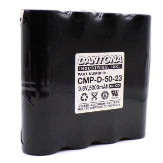 Dantona CMP-D-50-23 Nicad Battery 9.6V 5000mAh
