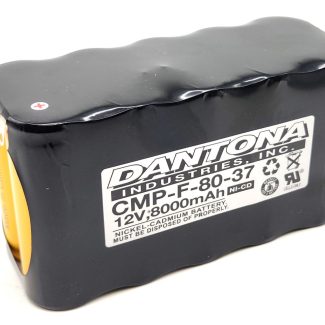 Dantona CMP-F-80-37 Nicad Battery 12V 8000mAh