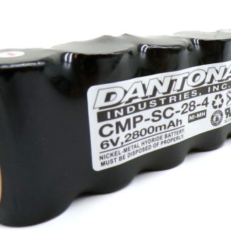 Dantona CMP-SC-28-4 NiMH Battery 6V 2800mAh