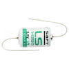 SAFT LS14250-AX Lithium Battery 3.6V 1200mAh with Axial Leads