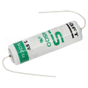 SAFT LS14500AX Lithium Battery 3.6V 2600mAh with Axial Leads