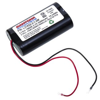 Dantona L37A52-2-1-2W Lithium Ion Battery 3.7V 5200mAh