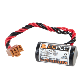 LCPLC-715 Lithium Battery 3.6V 2100mAh (Replacement for Eternacell B9670B)
