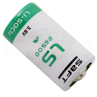 SAFT LS26500BA Lithium Battery 3.6V 7700mAh