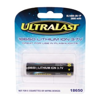 Ultralast LIR 18650 Lithium Ion Battery 3.7V 2600mAh