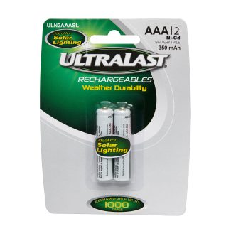 Ultralast P-25AAA Nicad Battery 1.2V 350mAh (2 pcs)
