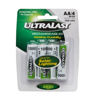 Ultralast VSEAA Nicad Battery 1.2V 1000mAh (Bag of 4)