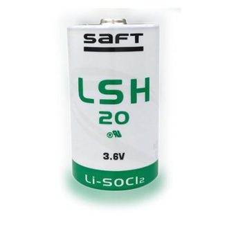SAFT LSH20 Lithium Battery 3.6V 13000mAh
