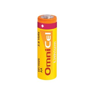 OmniCel ER14505/W Lithium Battery 3.6V 2800mAh with Wire Leads