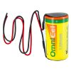 OmniCel ER26500HD/W Lithium Battery 3.6V 6500mAh with Wire Leads
