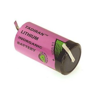 Tadiran TL-4920/T Lithium Battery 3.6V 2400mAh with Solder Tabs