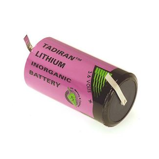 Tadiran TL-4930/T Lithium Battery 3.6V 19000mAh with Solder Tabs