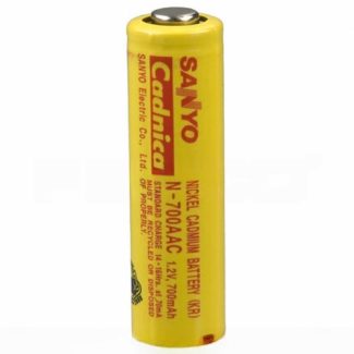 FDK N700AAC AA NiCd Battery 1.2V 700 mAh