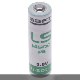 SAFT LS14500-BA Lithium Battery 3.6V 2600 mAh