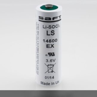 SAFT LS14500-EX Lithium Battery 3.6V 2600 mAh