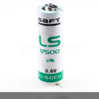 SAFT LS17500-2PF Lithium Battery 3.6V 3600 mAh