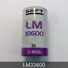 SAFT LM33600 Lithium Battery 3V 13400 mAh