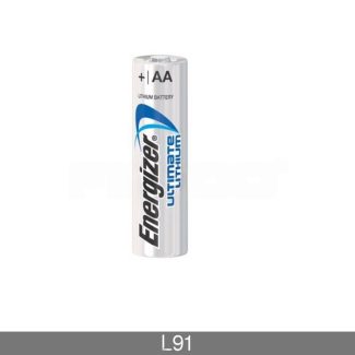 Energizer L91 Lithium Battery 1.5V 3000 mAh