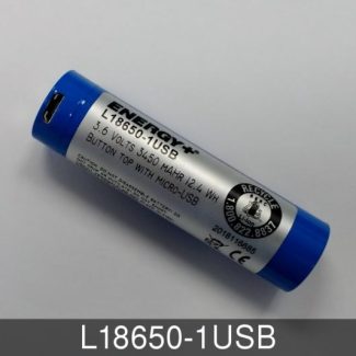 ENERGY+ L18650-1USB Lithium Ion Battery 3.6V 3450 mAh