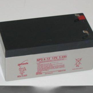 EnerSys NP3.4-12 Lead Acid Battery 12V 3400 mAh