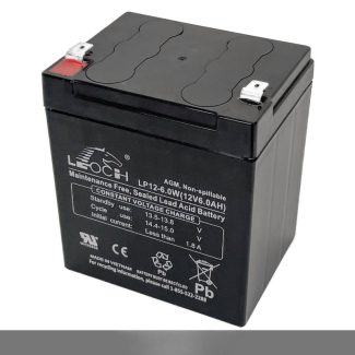 Leoch LP12-6.0W Lead Acid Battery 12V 6000 mAh