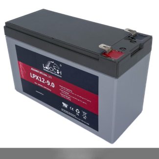 Leoch LPX12-9.0 Lead Acid Battery 12V 9000 mAh