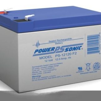 PowerSonic PS12120 Lead Acid Battery 12V 12000 mAh
