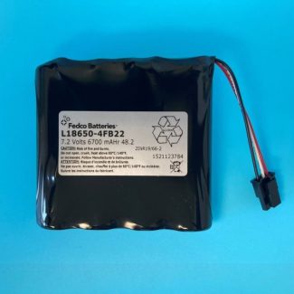 Fedco Batteries L18650-4FB22 Lithium Ion Battery 7.2V 6700 mAh