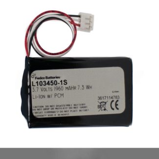 Fedco Batteries L103450-1S Lithium Ion Battery 3.7V 1950 mAh