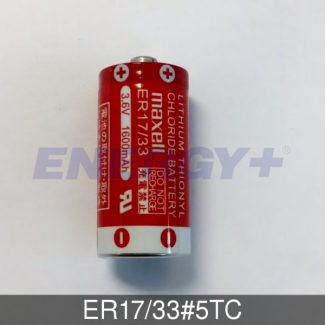 Maxell ER17/33#5TC Lithium Battery 3.6V 1600 mAh